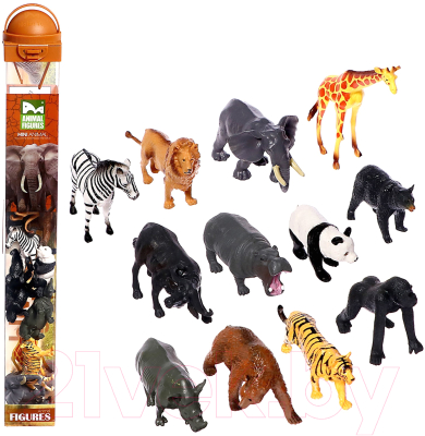 Набор фигурок игровых Sima-Land Дикие звери MB43536 / 5275713