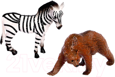 Набор фигурок игровых Sima-Land Дикие звери MB43536 / 5275713