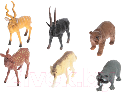Набор фигурок игровых Sima-Land Лесные звери 2A269 / 5155891 - фото