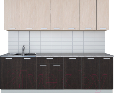 Готовая кухня Интерлиния Мила Лайт 2.5 - фото