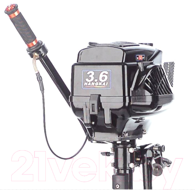 Мотор лодочный Hangkai 3.6 HP 2-тактный