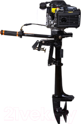 Мотор лодочный Hangkai 3.6 HP 4-тактный - фото