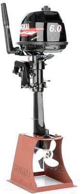 Мотор лодочный Hangkai 6 HP 2-тактный