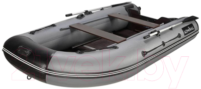 Надувная лодка Адмирал АМ-330 CF серо-черный