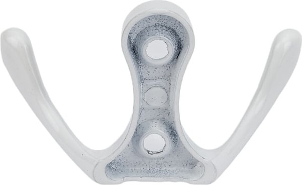 Крючок для одежды Trodos ZY-110М 2-рожковый сплав ЦАМ