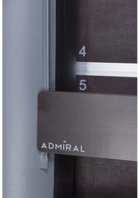 Надувная лодка Адмирал АМ-350 серый/черный