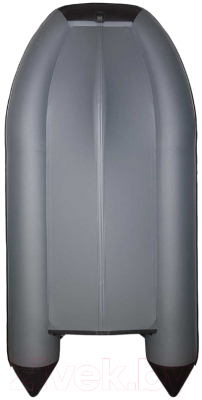Надувная лодка Адмирал АМ-380 серый/черный