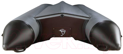 Надувная лодка Адмирал АМ-380 серый/черный