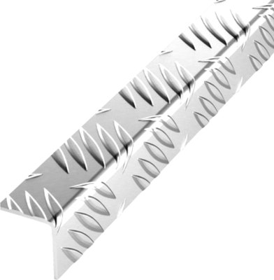 Уголок алюминиевый КТМ-2000 У4040-1К 40x40 1м - фото