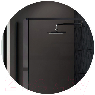 Зеркало Алмаз-Люкс Tokyo White 70d2-6 (с подсветкой) - фото