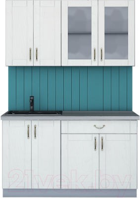 Готовая кухня Интерлиния Мила Крафт 1.4А - фото