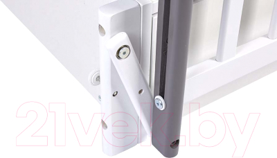 Детская кроватка Фея 328-01 / 0003162-19 (белый/графит)