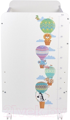 Детская кроватка Фея Воздушное приключение 702 / 0002757.9.20 (белый)