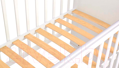 Детская кроватка Фея Коала на облачке 702 / 0002757.9.18 (белый)