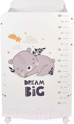 Детская кроватка Фея Спящий мишка 702 / 0002757.9.17