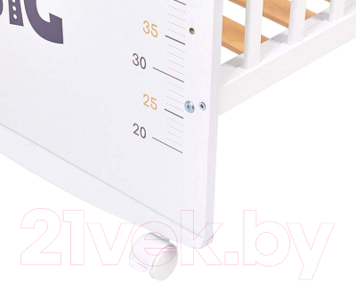 Детская кроватка Фея Спящий мишка 702 / 0002757.9.17