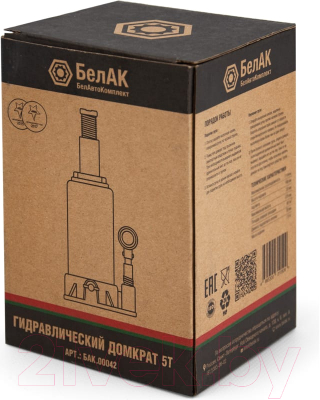 Бутылочный домкрат БелАК БАК.00042