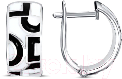 Серьги Красная Пресня 34013484сБч - фото