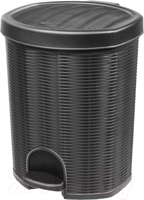 Мусорное ведро Эльфпласт Elegance с педалью / ЕР336 - фото