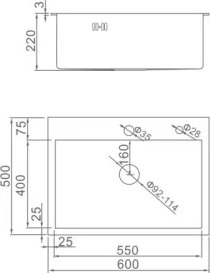 Мойка кухонная Gerhans K36050BD