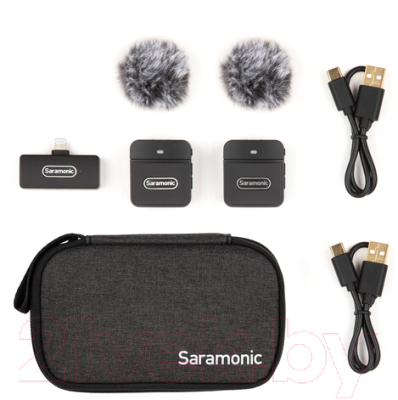 Радиосистема микрофонная Saramonic Blink100 B4 (TX+TX+RXDI) 