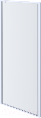 Душевая дверь Aquatek 100x200 / AQ ARI PI 10020CH (хром/прозрачное стекло) - фото