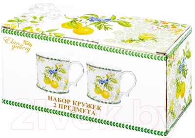 Набор кружек Elan Gallery Лимоны / 420553 