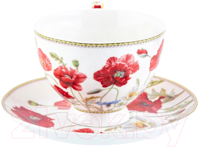 Набор для чая/кофе Elan Gallery Маки / 420461 