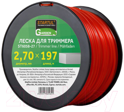 Леска для триммера Startul ST6058-27 - фото