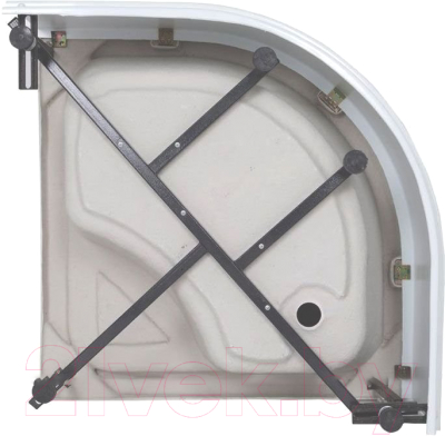 Душевой поддон Aquanet Optimal 90х90x48 / 293351