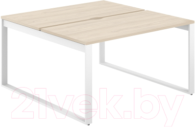 Комплект письменных столов Norden 160x143.8x75 / AG.136.AR.V.72.WH - фото