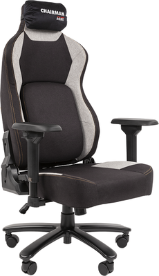Кресло офисное Chairman CH30 (черный/серый) - фото