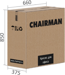 Кресло офисное Chairman CH30 (черный/серый)
