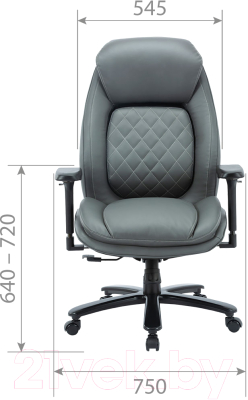 Кресло офисное Chairman CH403 (экокожа черный)