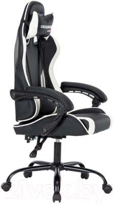 Кресло офисное Chairman CH41 (экокожа черный/белый)