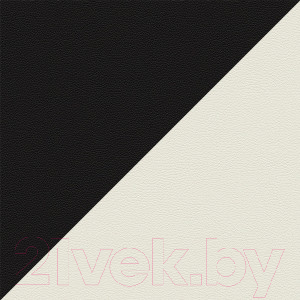 Кресло офисное Chairman CH41 (экокожа черный/белый)