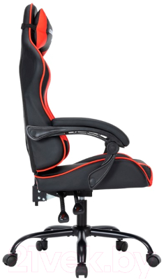 Кресло офисное Chairman CH41 (экокожа черный/красный)