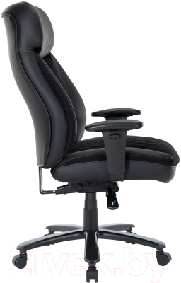 Кресло офисное Chairman CH414 (экокожа ткань черный)