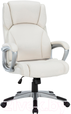 Кресло офисное Chairman CH665 (экокожа светло-бежевый) - фото