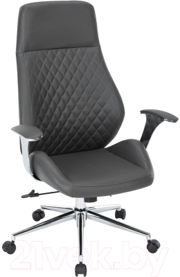 Кресло офисное Chairman CH790 (экокожа серый) - фото