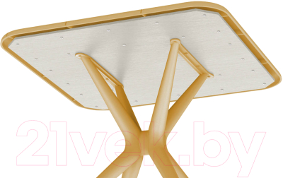 Обеденный стол Sheffilton SHT-TU30/TT30 83x83 (бежевый/бук)