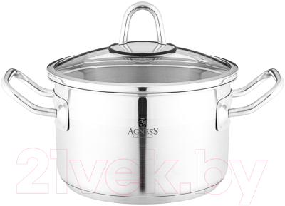 Кастрюля Agness 916-450 - фото