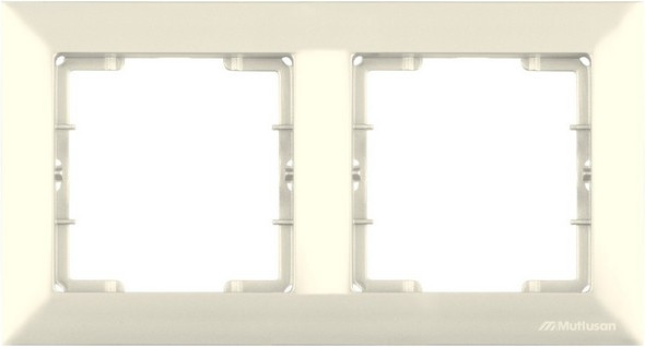 Рамка для выключателей и розеток Mutlusan Candela 2125-800-1202 - фото