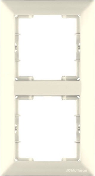 Рамка для выключателей и розеток Mutlusan Candela 2125-800-2202 - фото