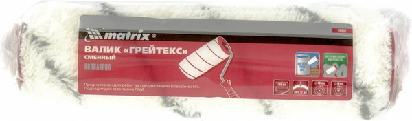 Валик малярный Matrix Грейтекс 80892
