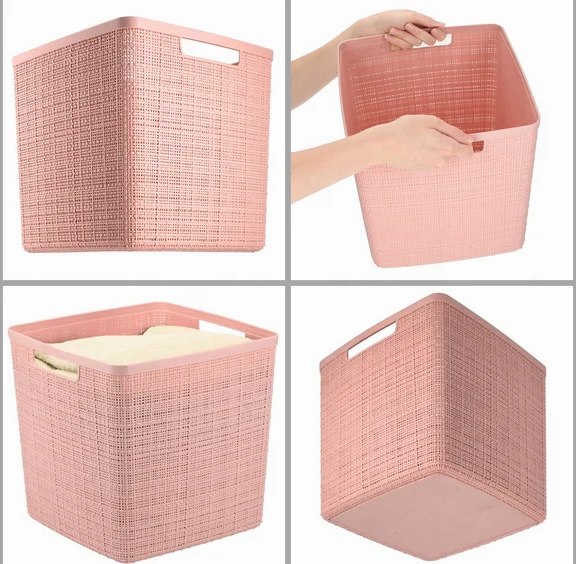 Корзина Curver Jute Cube / 255196