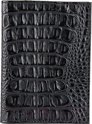 Обложка для автодокументов Poshete 604-001KM-BLK - фото