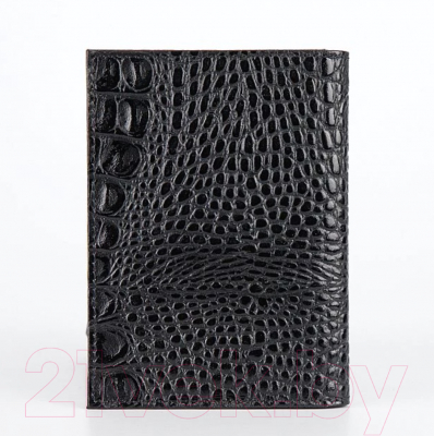 Обложка для автодокументов Poshete 604-001KM-BLK