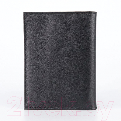 Обложка для автодокументов Poshete 604-001LG-BLK