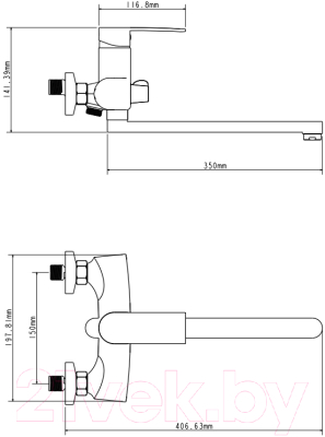 Смеситель Ekko E22151-8